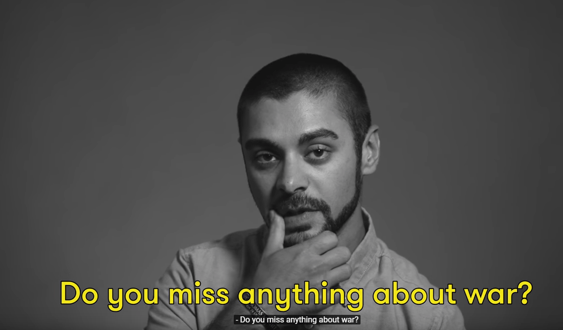 do you miss anything about war