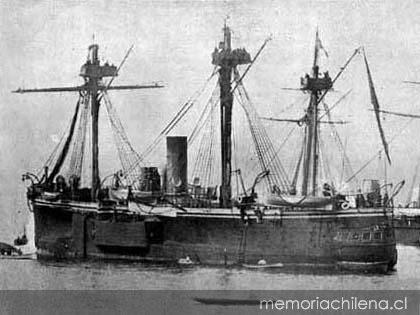 Blindado Almirante Cochrane- Biblioteca nacional