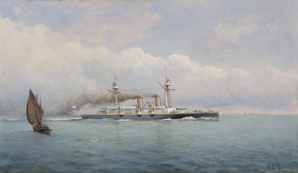 Crucero Esmeralda 1884