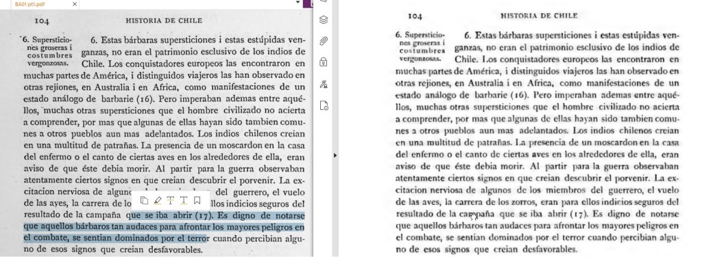 Barros Arana Google vs Pluma Hoplita